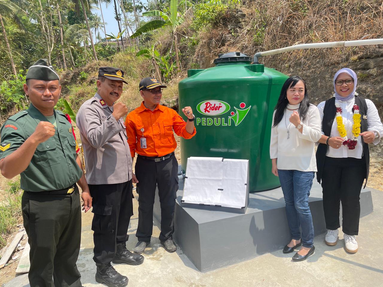 Laksanakan CSR, Rider Peduli Bangun Dua Sumur di Kebumen Jawa Tengah ...