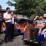 KAI Daop 6 Yogyakarta Gandeng Pemprov DIY dan Pemkot Yogyakarta Serahkan Bantuan Becak Listrik